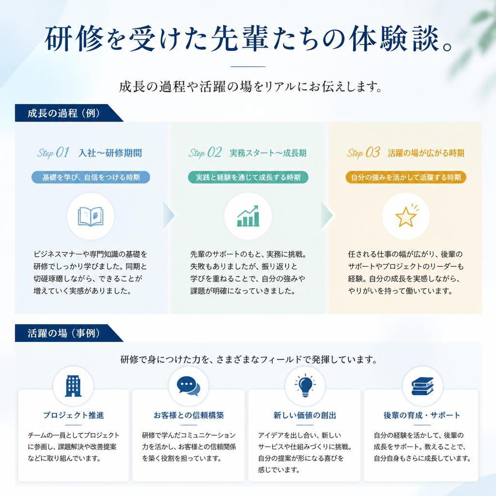 実際のスタッフの声